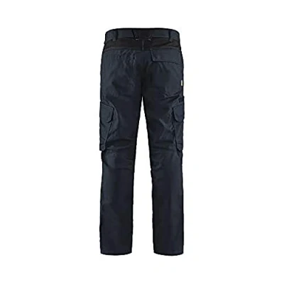 Afbeelding van Blaklader Industrie werkbroek stretch 1444 1832 Donker marineblauw/Zwart C52