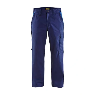 Afbeelding van Blaklader Werkbroek Industrie 1404 1800 Marineblauw/Korenblauw C56