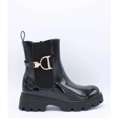 Afbeelding van Boots DeeDee Zwart Lak Maat 39
