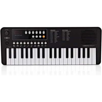 Afbeelding van VISIONKEY 1 Draagbaar 37 toets Mini Elektrisch Toetsenbord Piano voor kinderen en beginners, USB C