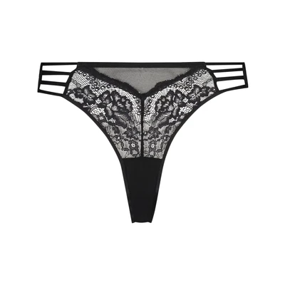 Afbeelding van Hunkemöller String &#039;Briar&#039; zwart