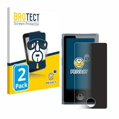Afbeelding van BROTECT privacy screenprotector voor Apple iPod nano 2012 (7. Gen.) Folie Beschermfolie Blauwlichtfilter (2 Stuks)