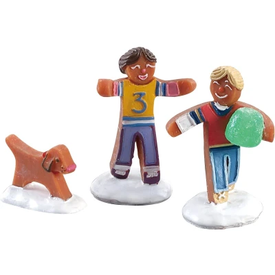 Afbeelding van Gumdrop football set of 3 LEMAX