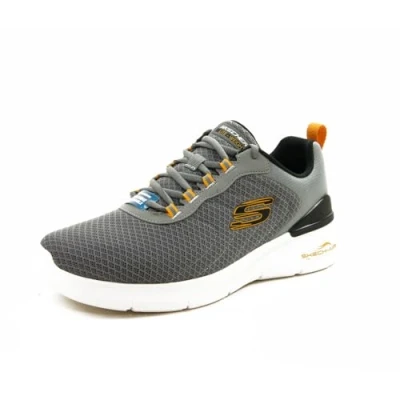 Afbeelding van Skechers Skech AIR Dynamight 2.0 Heren Sneaker, Houtskool Geel, 10 US