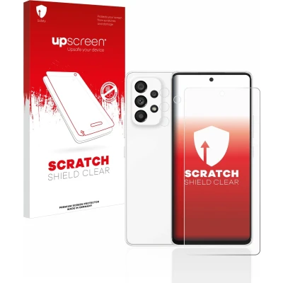 Afbeelding van upscreen Screenprotector voor Samsung Galaxy A53 5G (Voor+Camera) Folie Beschermfolie transparant