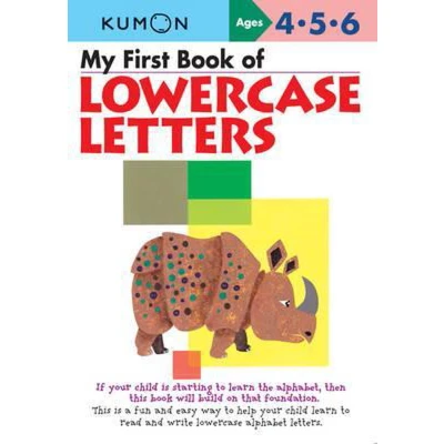 Afbeelding van My First Book of Lowercase Letters