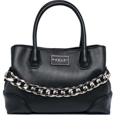 Afbeelding van REPLAY Handtas Schoudertas Crossbody Bag Black Zwart