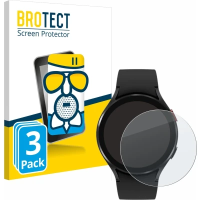 Afbeelding van BROTECT Screenprotector voor Samsung Galaxy Watch 4 (44mm) Folie Beschermfolie Beschermglas matte (3 Stuks)
