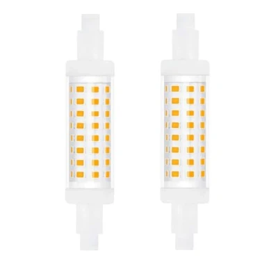 Afbeelding van DoRight 6.5W R7s LED Glühbirne Kaltweiß 6000K 78mm Lampenfassung Nicht Dimmbar 360 Abstrahlwinkel 650 Lumen Entspricht 65W Halogenlampe 200 240V 2er Pack