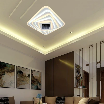 Afbeelding van V TAC VT 7958 Designer plafondlamp IP20 Wit lamphuis 150 Watt 15500 Lumen 3IN1