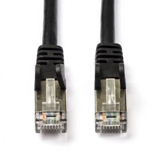 Afbeelding van Netwerkkabel Cat5e SF/UTP 2 meter (Zwart)