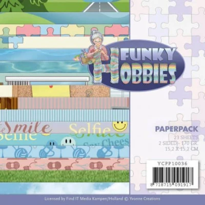 Afbeelding van Paperpack Funky Hobbies by Yvonne Creations