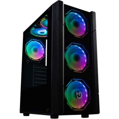 Afbeelding van ATX Semi toren doos Hiditec V30 ARGB Zwart