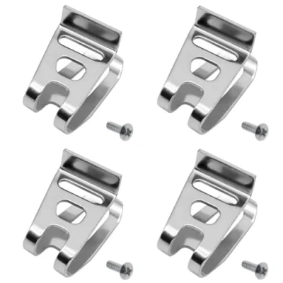 Afbeelding van 4 STKS Vervanging Riem Haak Clip Rvs Driver Boor Tool Met Schroeven Voor Makita Impact Boren Gereedschap
