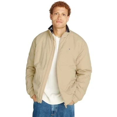 Afbeelding van Tommy Jeans TJM ESSENTIAL gewatteerde jas voor heren DM0DM19661 andere jassen, Beige (zacht goud), L, L