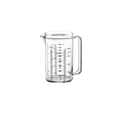 Afbeelding van Guzzini Keuken Actief Design, Maatkaraf 1 Liter Transparant, 13 x 17x h19 cm 1000 cc 01320100