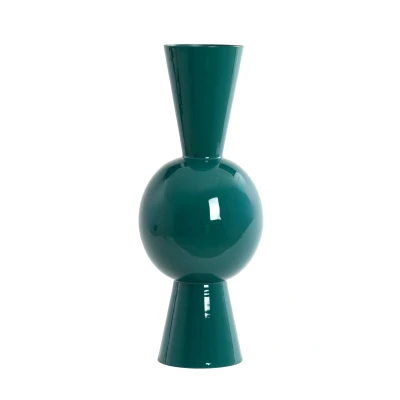 Afbeelding van Light &amp; Living Vaas CHEDI Ø30x75cm Groen