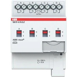 Afbeelding van Abb busch jaeger schakelaktor standaard knx 4 voudig 10 ampere 2cdg110258r0011