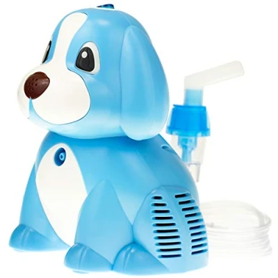 Afbeelding van OMNIBUS Puppy Elektrische Inhalator Set Voor Kinderen En Volwassenen Vernevelaar Inademingsmasker (Blauw)