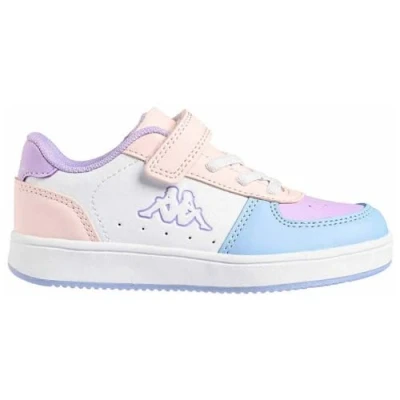 Afbeelding van Kappa Malone Babyschoenen, uniseks, Veelkleurig (wit roze blauw), 24 EU