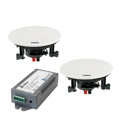 Afbeelding van Lyndahl CS200BT kit naar keuze met 2 of 4 luidsprekers incl. bluetooth versterker, ingebouwde luidsprekers, Bluetooth, plafondluidspreker AUX IN, luidspreker