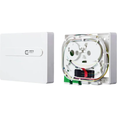 Afbeelding van Metz Connect OpDAT ADT splice 2xLC D APC OS2 Glasvezel splitterbox LC