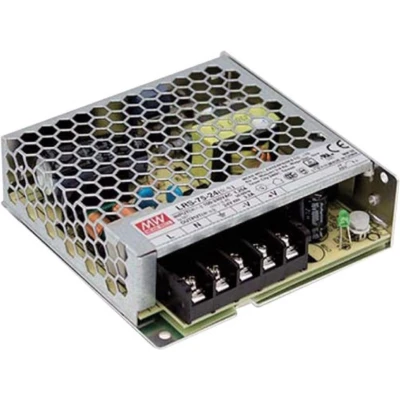 Afbeelding van Mean Well SCHAKELENDE VOEDING VOOR IT APPARATUUR 1 UITGANG 75 W 5 V GESLOTEN CHASSIS ENKEL PROFESSIONEEL GEBRUIK
