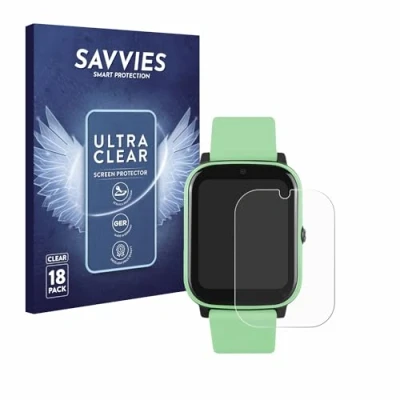 Afbeelding van Savvies (18 Stuks) Schermbeschermer voor One2Track Connect NEXT Screen Protector Ultra Transparant
