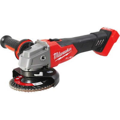 Afbeelding van Milwaukee M18 FSAG125X 0X FUEL 125 mm haakse slijper met schuifschakelaar in HD Box