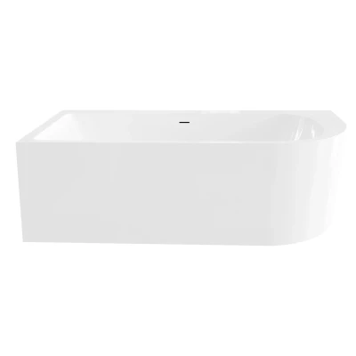 Afbeelding van Best Design Munster hoekbad half vrijstaand 180 x 80 60 cm links