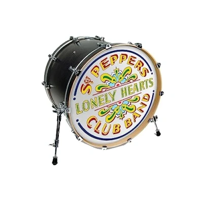 Afbeelding van Evans Basdrumkoppen INK22SGTP Beatles Bass Drum Sgt. Pepper&#039;s Lonely Hearts Club Band Drumhead, 22&quot;