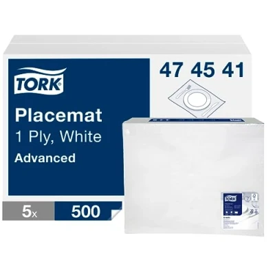 Afbeelding van Tork Placemat 30x42cm Wit 474541