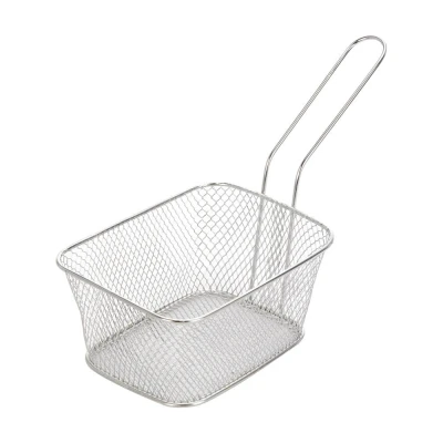 Afbeelding van Excellent Houseware Frietmand 14X11X7 Cm Rvs