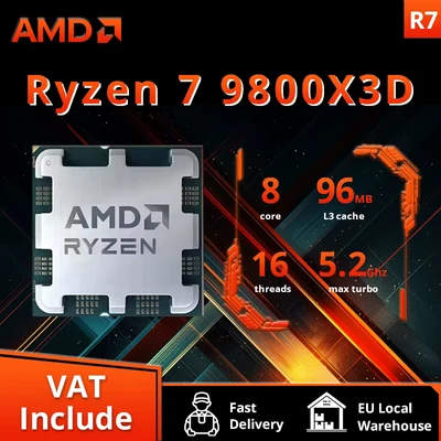 Afbeelding van Processor AMD Ryzen 7 9800X3D