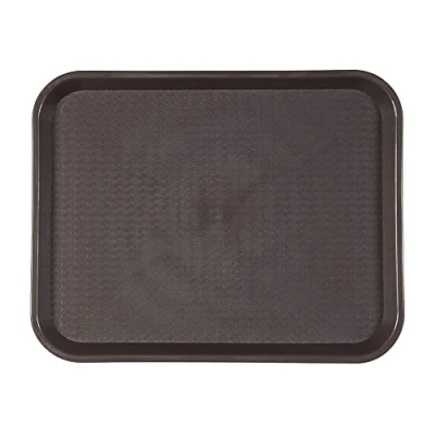 Afbeelding van Garcia de Pou 132.42 Polypropyleen Chocolade Fast Food Tray, 27,5 x 35,5 cm, Anderen, Bruin