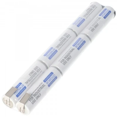 Afbeelding van Panasonic eneloop 7,2 volt batterijpakket AA met soldeerlabels, 2000 mAh