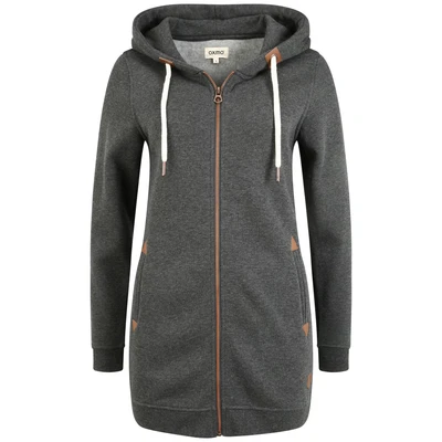 Afbeelding van Oxmo Sweatvest &#039;Vicky&#039; grijs