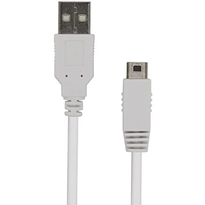 Afbeelding van WICAREYO USB oplaadkabel voor Wii U Gamepad, 1,2 m Voeding Kabel Stroomkabel Gamepad
