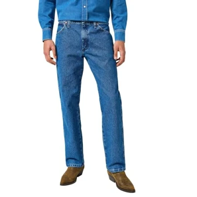 Afbeelding van Wrangler Herren Jeans 13MWZ, Original Regular Bootcut Fit, Straight Leg, STONEWASHED, 42W / 32L