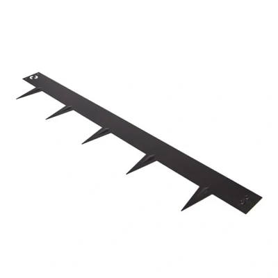 Afbeelding van Kantopsluiting borderrand 106x16cm, zwart gecoat