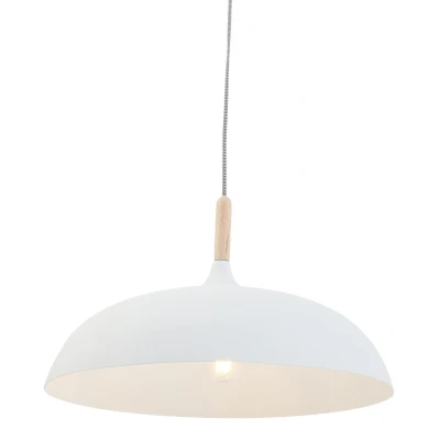 Afbeelding van Mexlite hanglamp 1 lichts 45x170 cm wit