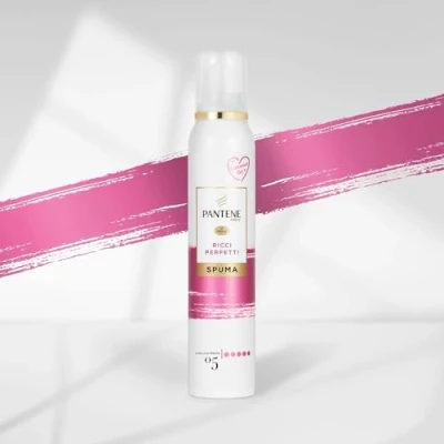 Afbeelding van 6 x schuimfixatie voor Pantene krullen, perfecte krullen in het kamp