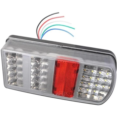 Afbeelding van Pro Plus Achterlicht Aanhangwagen Caravan 5 Functies 225 x 105 mm 43 LED Rechts