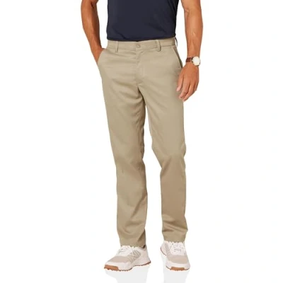 Afbeelding van Amazon Essentials Heren rechte pasvorm stretch golfbroek, kaki bruin, 32W x 32L