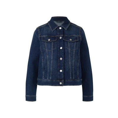 Afbeelding van s.Oliver Elastische Spijkerjas, Dames, Maat: 32, Blau