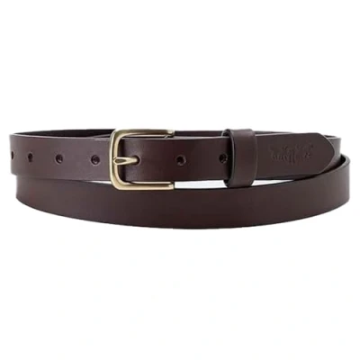 Afbeelding van Levi&#039;s MENS NEW Narrow Unisex Riem, Maat: 115, Brown
