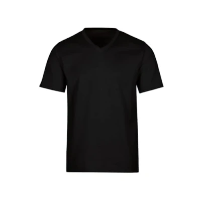 Afbeelding van Trigema T shirt voor heren, zwart (008), 3XL