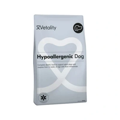 Afbeelding van Vetality Hypoallergeen Hondenvoer Droog Voordeelverpakking 10 kg Licht Verteerbaar Voor Pups vanaf 14 Weken en Volwassen Honden