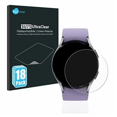 Afbeelding van Savvies (18 Stuks) Schermbeschermer voor Samsung Galaxy Watch 5 (40mm) Screen Protector Ultra Transparant