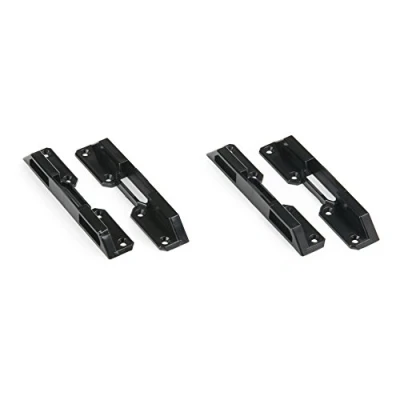 Afbeelding van WFix L BOXX houder zwart, voor Sortimo, SAFE zekering en bevestiging, 4 LBOXX houders om vast te schroeven, alle Sortimo gereedschapskoffers
